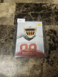 lot 998 image: 1995 Pinnacle Warren Sapp Tampa Bay Buccaneers Rookie Football Card