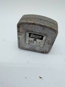 lot 16814 image: Lufkin 16ft Steel Measuring Tape, vintage