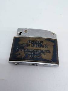 lot 16822 image: Chouteau Auto Parts Kansas City Advertising Vintage Lighter