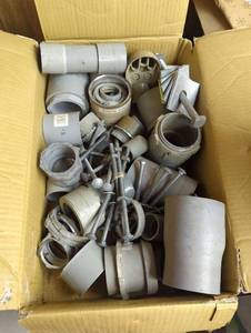 lot 16730 image: PVC Plumbing Fittings and Hardware Lot