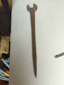 lot 16758 image: Long Brothers Steel Wrench