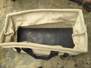 lot 16763 image: Buzzline Canvas Tool Carrier bag with thick rubber bottom, used, good working condition, see images for condition.