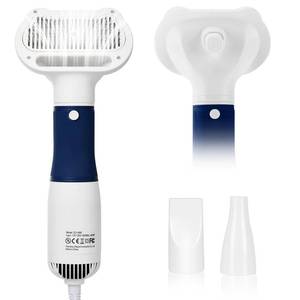 lot 1544 image: Professional Pet Grooming Dryer 3-in-1 Dog Blow Dryer with Brush, Adjustable Temp, Quiet & Portable