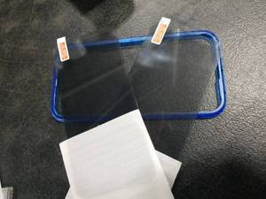 lot 1560 image: Blue Screen Protector 2pk with Template