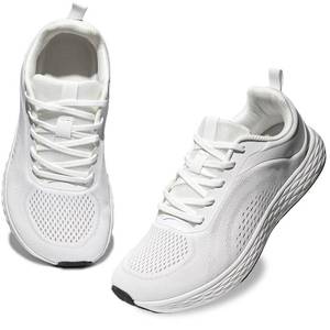 lot 1576 image: CIVHOM Womens Zero Drop Extra Wide Toe Box Shoes, Lightweight Breathable Non-Slip Barefoot Sneakers for Gym, Trail, and Casual(508White, 37)