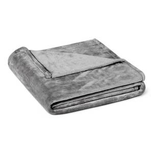 lot 1638 image: Amazon Basics Throw Blanket, Ultra-Soft Flannel Fleece Blanket, Lightweight Cozy for Couch Sofa Bedroom, Fade-Resistant Fabric, 50 x 60 Inches, Gray