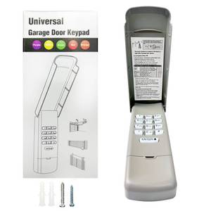 lot 1665 image: Universal Garage Door Opener Keypad for Liftmaster Chamberlain Craftsman Wayne Dalton Openers Produced Since 1993, Wireless Keypad Keyless Entry, Replaces 877878MAX 37797787766LM, Safe Security
