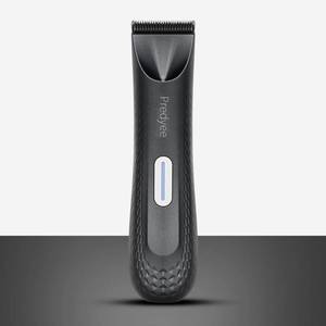 lot 1672 image: Predyee Manscape Trimmer for Men - IPX7 Waterproof BallBody Trimmer wLED Light & Ceramic Blade, 120Min Groomer for PubicGroinChest, USB-C Fast Charge, No Nicks, Gifts for Him Dad Husband