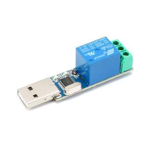 lot 1733 image: JESSINIE USB Serial Port Control Relay Module Sturdy Durable Lightweight USB Relay Module USB Intelligent Control Switch Overcurrent Protection Intelligent Command Control Switch Intelligent Home