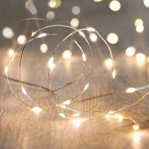 lot 1797 image: ANJAYLIA LED Fairy String Lights, 10Ft3M 30leds Firefly String Lights Garden Home Party Wedding Festival Decorations Crafting Battery Operated Lights, Warm White