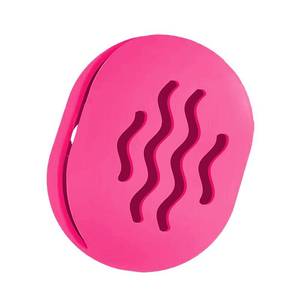 lot 1863 image: TIKIUKI Beauty Blender Bolder Silicone Makeup Sponge Case Breathable Make Up Sponge Case Makeup Bag Essentials Suitable for Business or Travel Rose