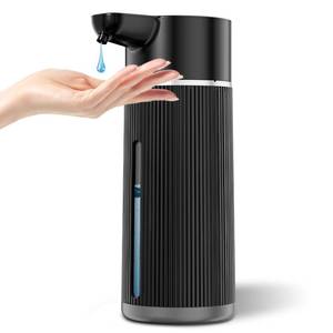 lot 1868 image: Automatic Soap Dispenser Touchless, 14.2oz420ml Dish Hand Soap Dispenser for Kitchen Bathroom, Adjustable Volume for Thick & Thin Liquid, USB C Rechargeable, Clog-Free, Black