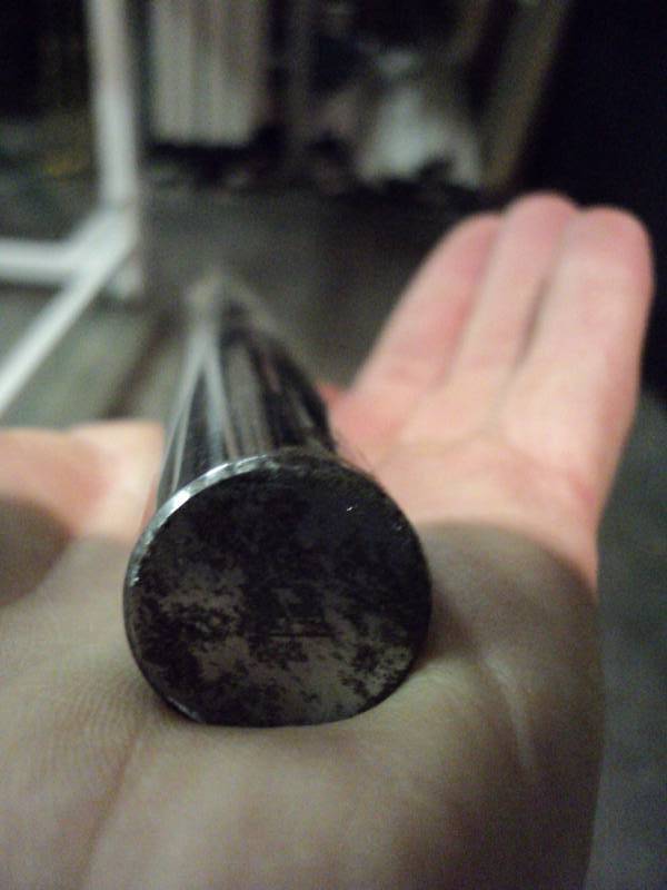 lot 3136 image: (1) piece steel bar stock