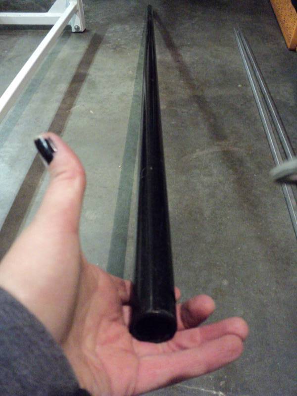 lot 3138 image: (1) piece steel pipe