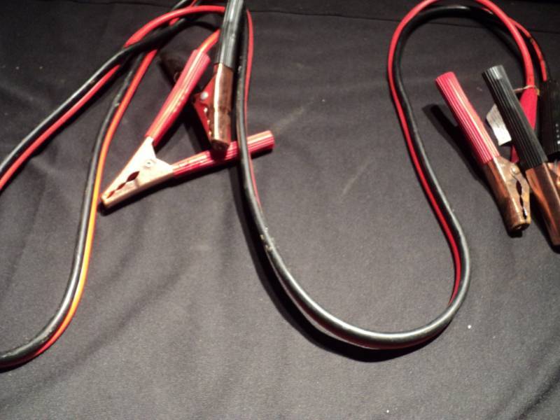 lot 3201 image: (1) set jumper cables