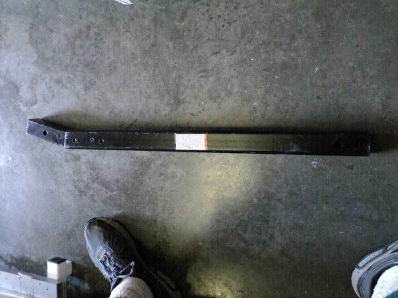 lot 1655 image: trailer hitch extension