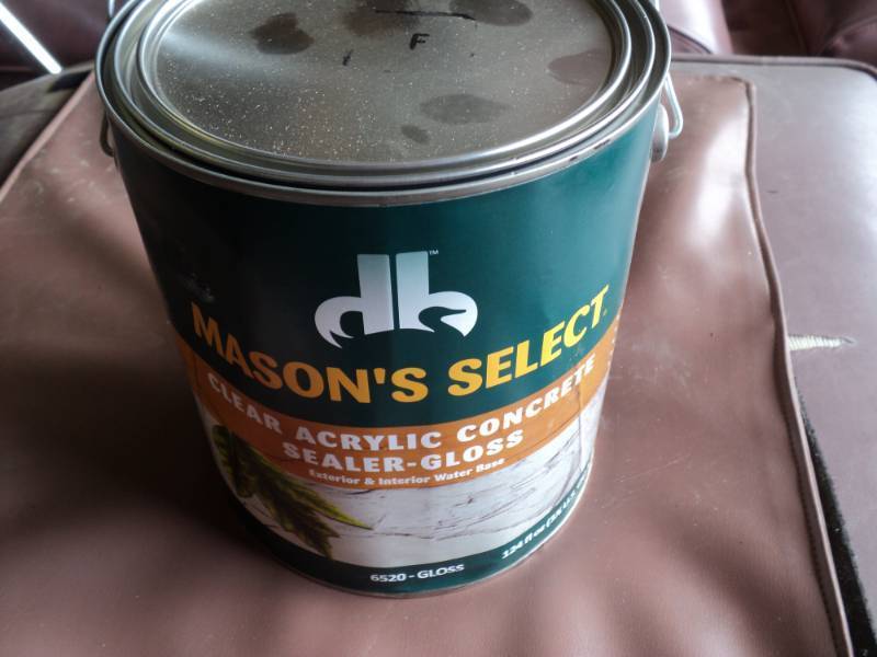 lot 2006 image: (1) gallon Masons Select Transparent Acrylic Stain, 6520 Gloss