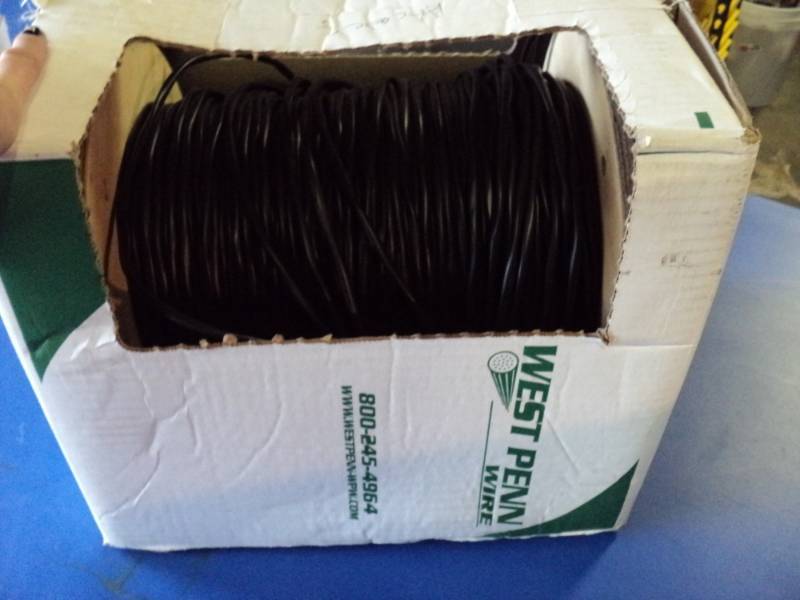 lot 3268 image: West Penn Wire - 227BK1000 - West Penn AudioControl Cable - for Security Device, Audio Device - 1000 ft - Bare Wire -