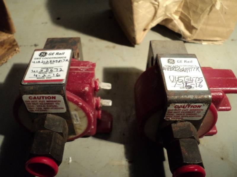 lot 3269 image: (2) CT lot GE Transportation systems valve,  41A21269P17R