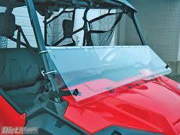 lot 1834 image: Makrolon abrasion resistant windshield
