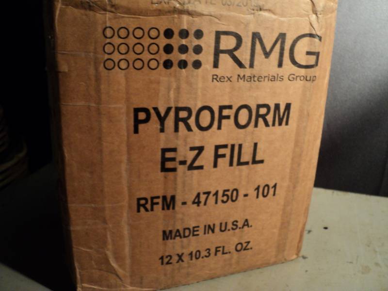 lot 3285 image: (12) tubes RMG Pyroform EZ Fill