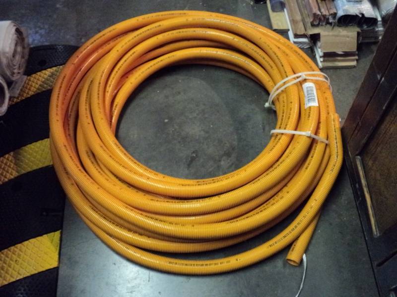 lot 3316 image: 25 general purpose conduit, orange,  1-12
