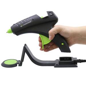 lot 2245 image: Surebonder Cordless Hot Glue Gun, High Temperature, Full Size, 60W, 50% More Power - Sturdily Bonds Metal, Wood, Ceramics, Leather & Other Strong Materials (Specialty Series CL-800F)