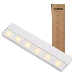 lot 2315 image: Brilliant Evolution 0.9 Ultra-Thin Wireless Under Cabinet Lights Battery-Operated LED Fixtures - 8.5 L Stick-On Push Lighting - 65 Lumens Warm White, Timer Included for Kitchen, Closet NAD Counter