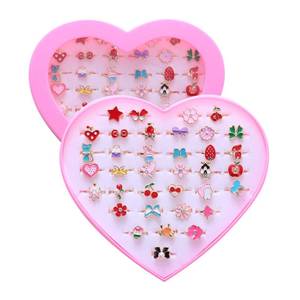 lot 2335 image: PASEMM 36pcs Little Girl Jewel Rings, Adjustable, No Duplication Kids Play Ring in Box,Pretend and Dress Up Rings for 4-12 Year Old Girls Birthday Gifts Holiday Gifts, 4 5 6 7 8 9 10 11 12 Year Old Girl Toys for Kids