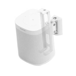 lot 2343 image: EMAQUIN Wall Mount Bracket for SONOS ONESONOS ONE SLSONOS Play 1 Speaker (Swivel and Tilt,Compatible with Both SONOS ONEONE SLSONOS Play 1,White Single pc)