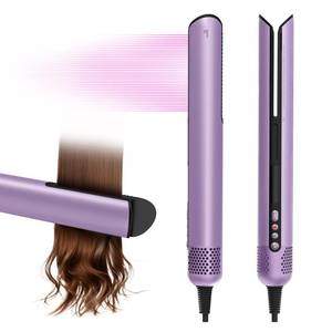 lot 2385 image: JELLYFISH Air Gap Dryer, Blow Dryer Brush Alternative for Long Hair, Clamp-Free Blowout Styler, Hair Dryer Brush Inspired Design, Gentle Blow Dry,Air Styling for Healthy Smooth Blowouts,Types 1A-2A