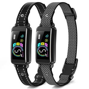 lot 2419 image: Bark Collar, 2 Pack Smart Dog Bark Collar for Large Medium Small Dogs, Anti Barking Device for Dogs Training Collar with Beep Vibration Harmless Shock, 5 Adjustable Sensitivity (Black)