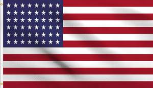 lot 2458 image: DMSE 48 Star USA United States America American 1912 Flag 2X3 Ft Foot 100% Polyester 100D Flag UV Resistant (2 X 3 Ft Foot)