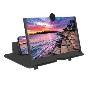 lot 2465 image: 10 Screen Magnifier Amplifier,Mobile Phone Magnifier Projector Screen for Movies,Videos,and Gaming.Foldable Mobile Phone Holder with Screen Magnifier,Supports All Smartphones-Black
