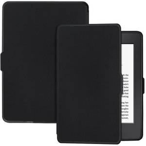 lot 2836 image: BOZHUORUI Slim Case for Kindle Paperwhite 5th6th7th Generation Prior to 2018 (2012-2017 Release,Model EY21 & DP75SDI) - Premium PU Leather Protective Cover with Auto SleepWake (Black)