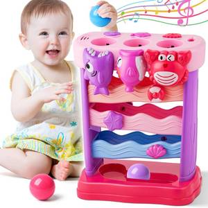 lot 2861 image: V-Opitos Musical Toy for 1, 2 Years Old Boys & Girls, Feeding Interactive Toys with Ball, Montessori Education Toys, Perfect Toddler Christmas Birthday Gifts