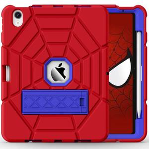 lot 2876 image: Grifobes for iPad Air 11 inch (M3M2) 20252024, iPad Air 5th4th Generation Case 20222020 10.9, Heavy Duty Protective Cover with Pen Holder Stand for i Pad Air 6th 5 4 (RedBlue)