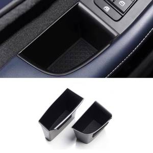 lot 2884 image: TTCR-II Compatible with Door Handle Organizer Tray Mazda 3 2019-2025, Fits for Door Storage Box Mazda CX-30 2020-2025 at Driver and Front Passenger Side (2 Pcs)