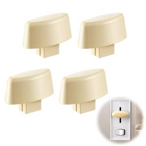 lot 2937 image: 4 Pcs Dimmer Replacement Knob, Dimmer Switch Knob Replacement(Ivory)