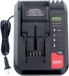 lot 2941 image: PCC692L 20V MAX Lithium Battery Charger Compatible with Porter-Cable Battery PCC685L PCC680L PCC681L PCC682L Black Decker LCS1620 20V Lithium Battery LBXR20 LBX4020