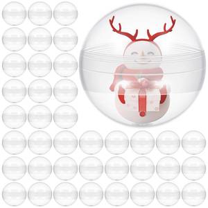 lot 2943 image: JOINPAYA Bulk Easter Gumball Vending Machine Capsules 1.5 inches Empty Gumball Round Capsules Claw Machines Balls Plastic Containers for Easter Prizes Party Favors