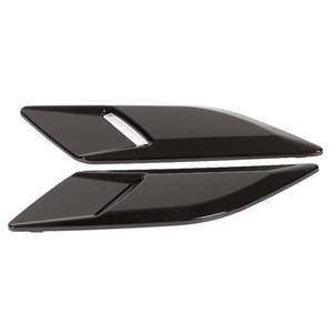 lot 2996 image: Engine Hood Vent Cover Trim for Cars, Fit for Sport L494 2014-2022, 1 Pair od Hood Air Vent Cover Trims, Car Bonnet Air Outlet Decor Covers (Glossy Black)