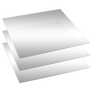 lot 3017 image: Yookeer 3 Pcs Two Way Mirror Glass, 12x12x0.04 Inch Acrylic Infinity See Through Mirror Sheet for Magic Project, 30% Transparent