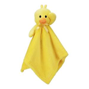 lot 3078 image: Pro Goleem Duck Security Blanket Soft Yellow Baby Lovey Unisex Lovie Baby Gifts for Newborn Toddler Snuggle Toy Stuffed Animal 16 Inch