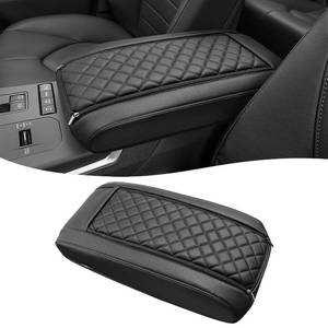 lot 3082 image: KBH Center Console Armrest Cover for Toyota Highlander 2020 2021 2022 2023 2024 2025, Arm Rest Lid Accessories Cushion Pad, Anti-Scratch, Black