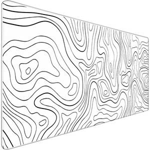 lot 3107 image: TEDNETGO Extra Large Mouse Pad, Gaming Mouse Pad, Waterproof Extra Large Mousepad with Stitched Edges, Non-Slip Base Keyboard Pad for Gamer, Office & Home, 31.5 x 15.8, Black Lines