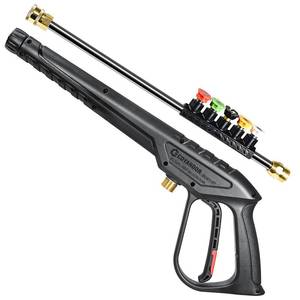 lot 3141 image: Coyardor Pressure Washer Gun 3600 PSI with Extension Wand, M22-14mm Fitting, Replacement for Ryobi, Karcher, Honda, Greenworks, Briggs & Stratton, Gas Power Washer