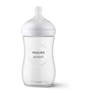 lot 2904 image: Philips Avent Natural Baby Bottle with Nipple