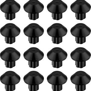 lot 3572 image: Pack of 16 Stove Grate Rubber Feet, High-Temp Replacement Set  Universal Anti-Slip & Scratch Protection for Gas Range Grates, Compatible with Most Standard 316 Hole Cooktop Burner Grates