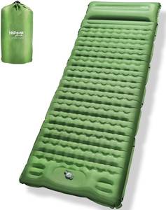 lot 3609 image: HiiPeak Sleeping Pad for Camping- Ultralight Inflatable Sleeping Mat with Built-in Foot Pump, Upgraded Durable Compact Camping Air Mattress for Tent, Backpacking, Hiking